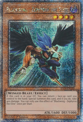 Blackwing - Zephyros the Elite - RA04-EN145 - (Quarter Century Secret Rare) - 1st Edition